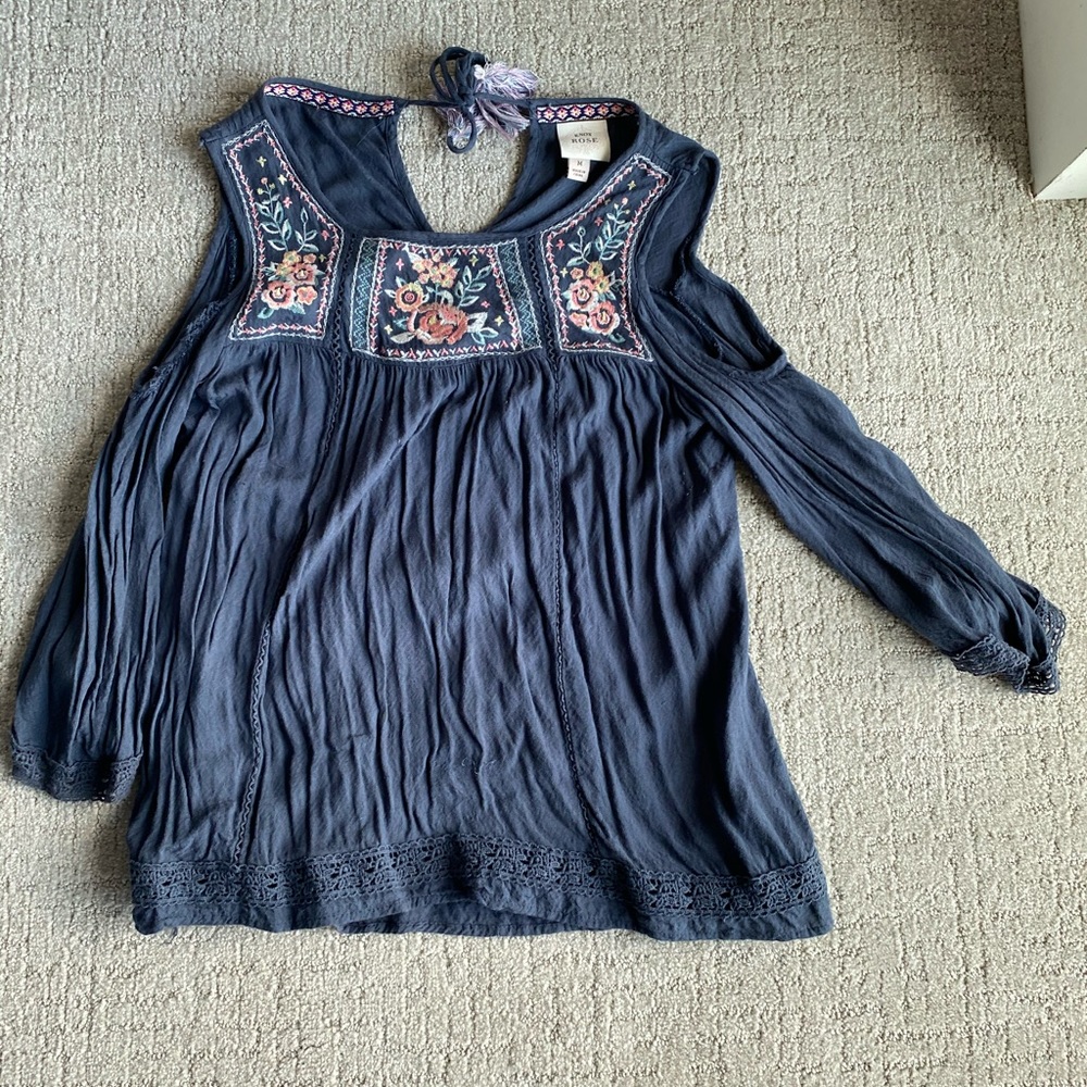 Blue blouse